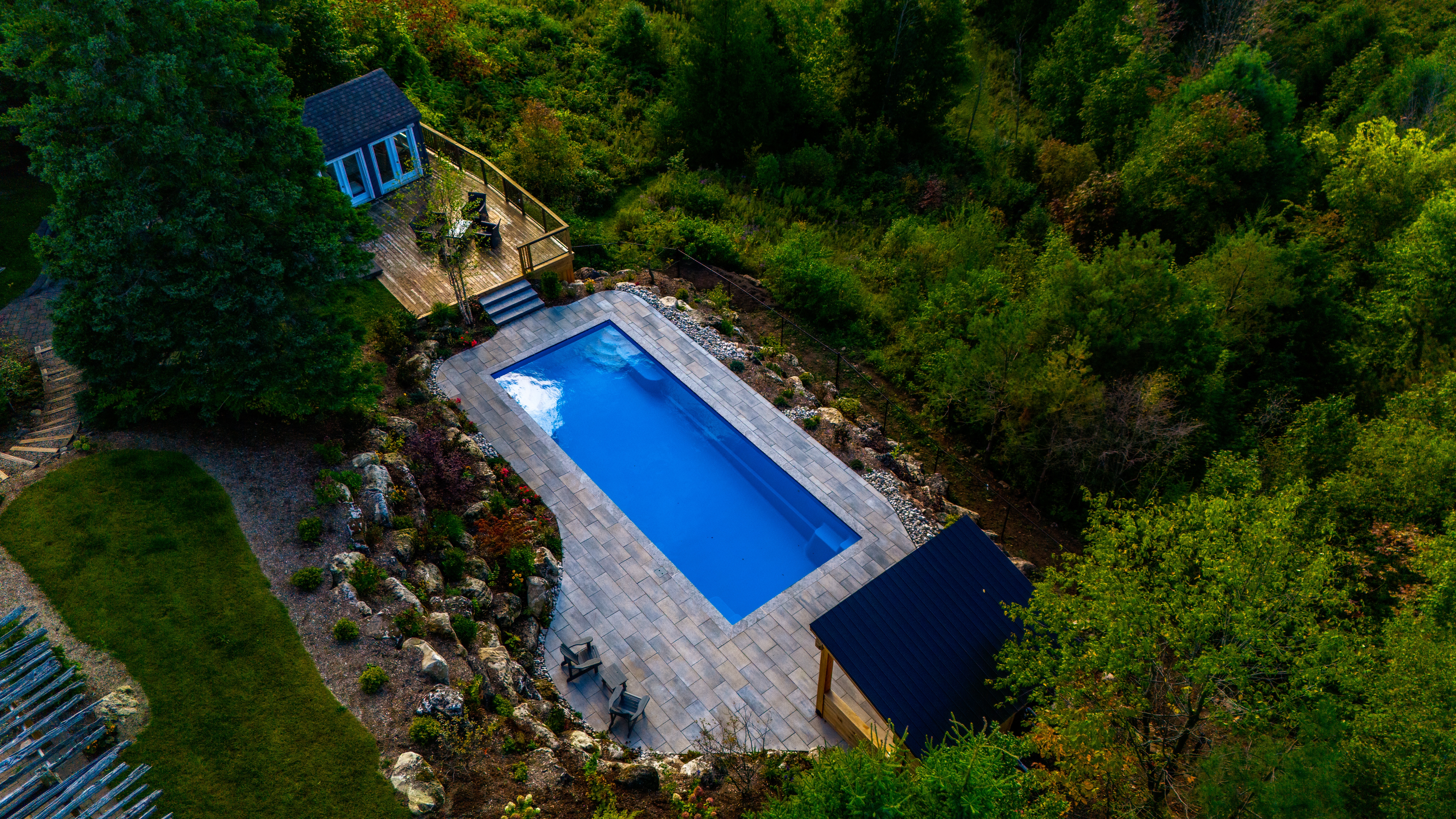 View From the Top by Headwaters Landscape Design & Construction — completed landscape view 10