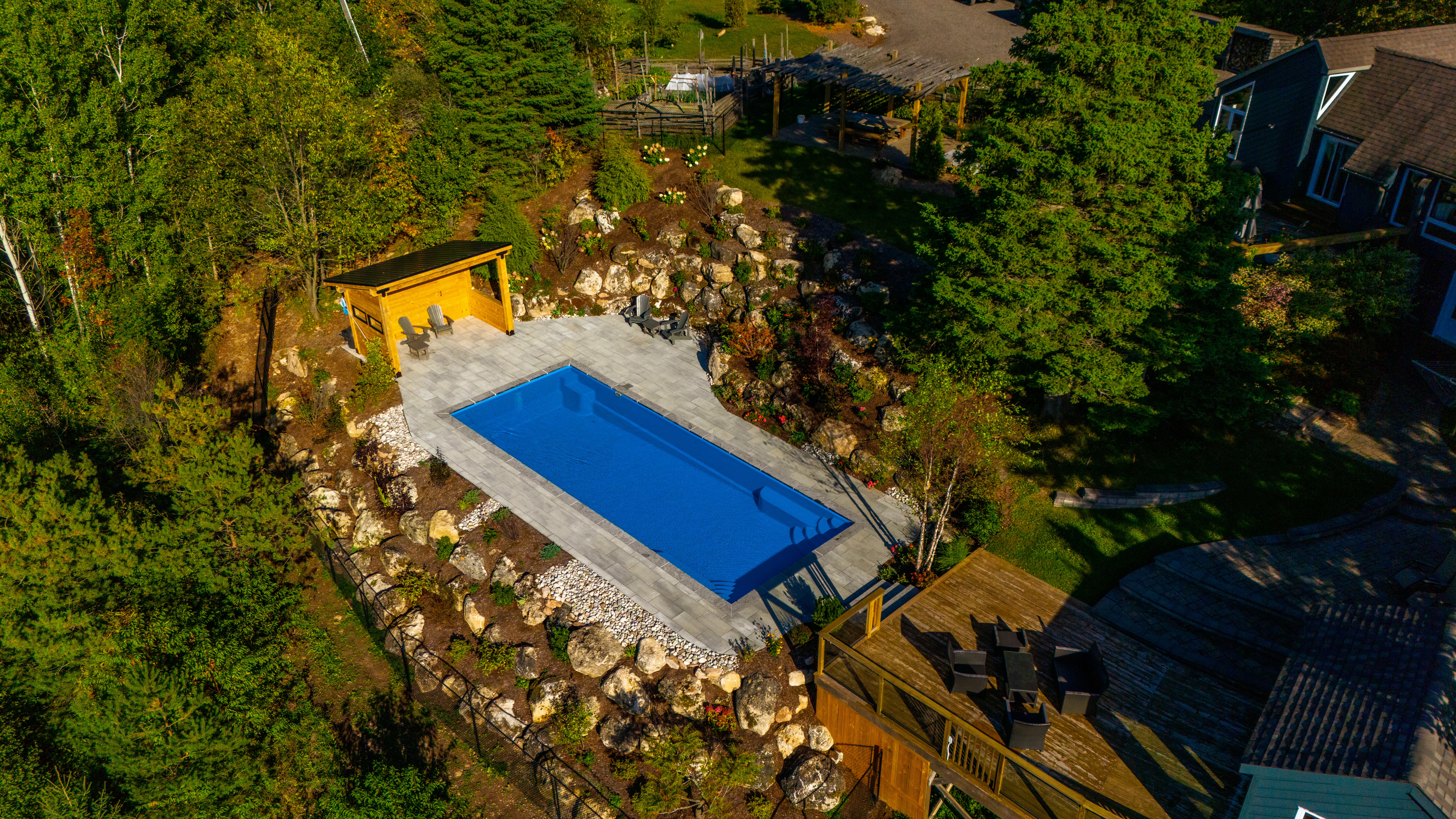 View From the Top by Headwaters Landscape Design & Construction — completed landscape view 6