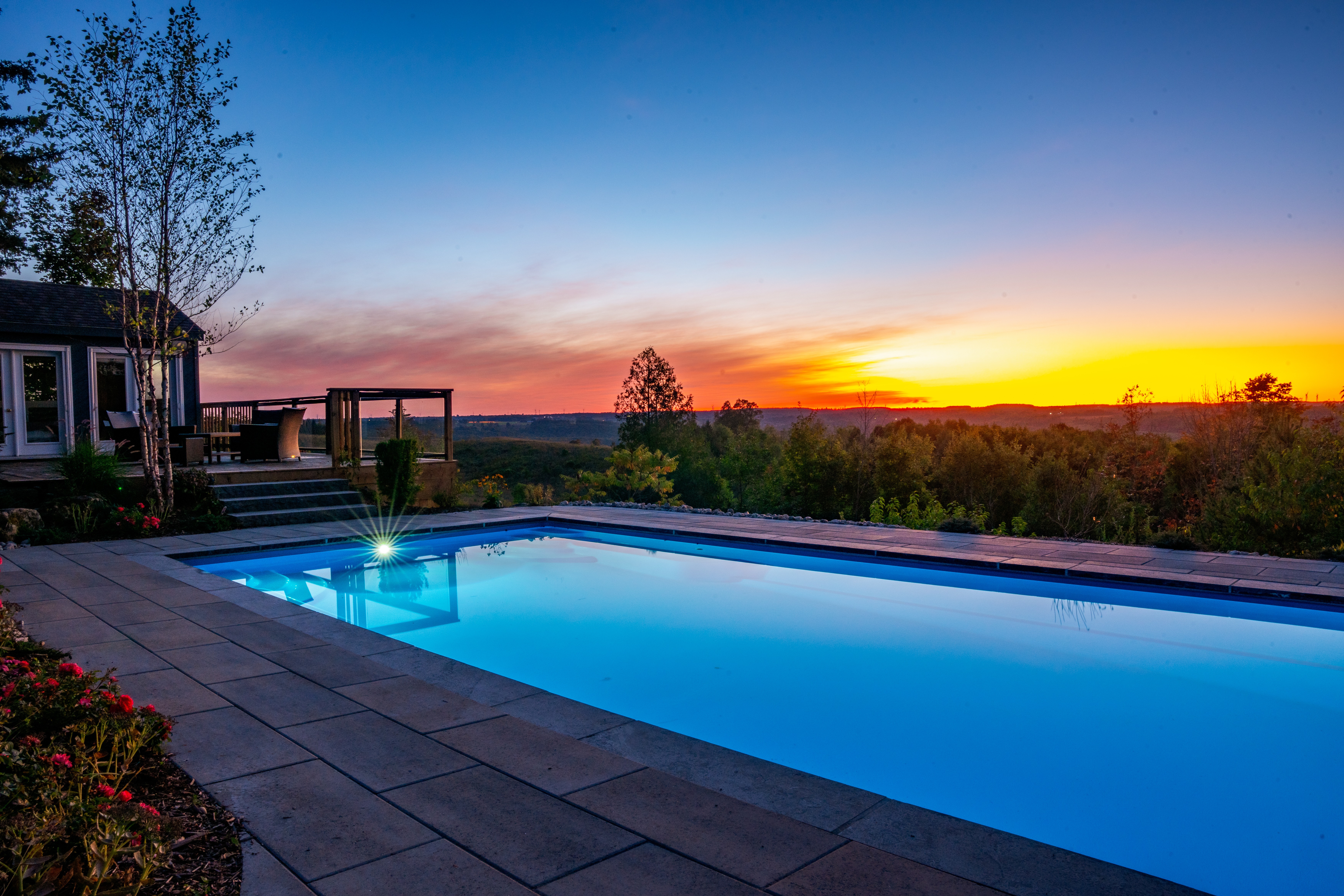 View From the Top by Headwaters Landscape Design & Construction — completed landscape view 3