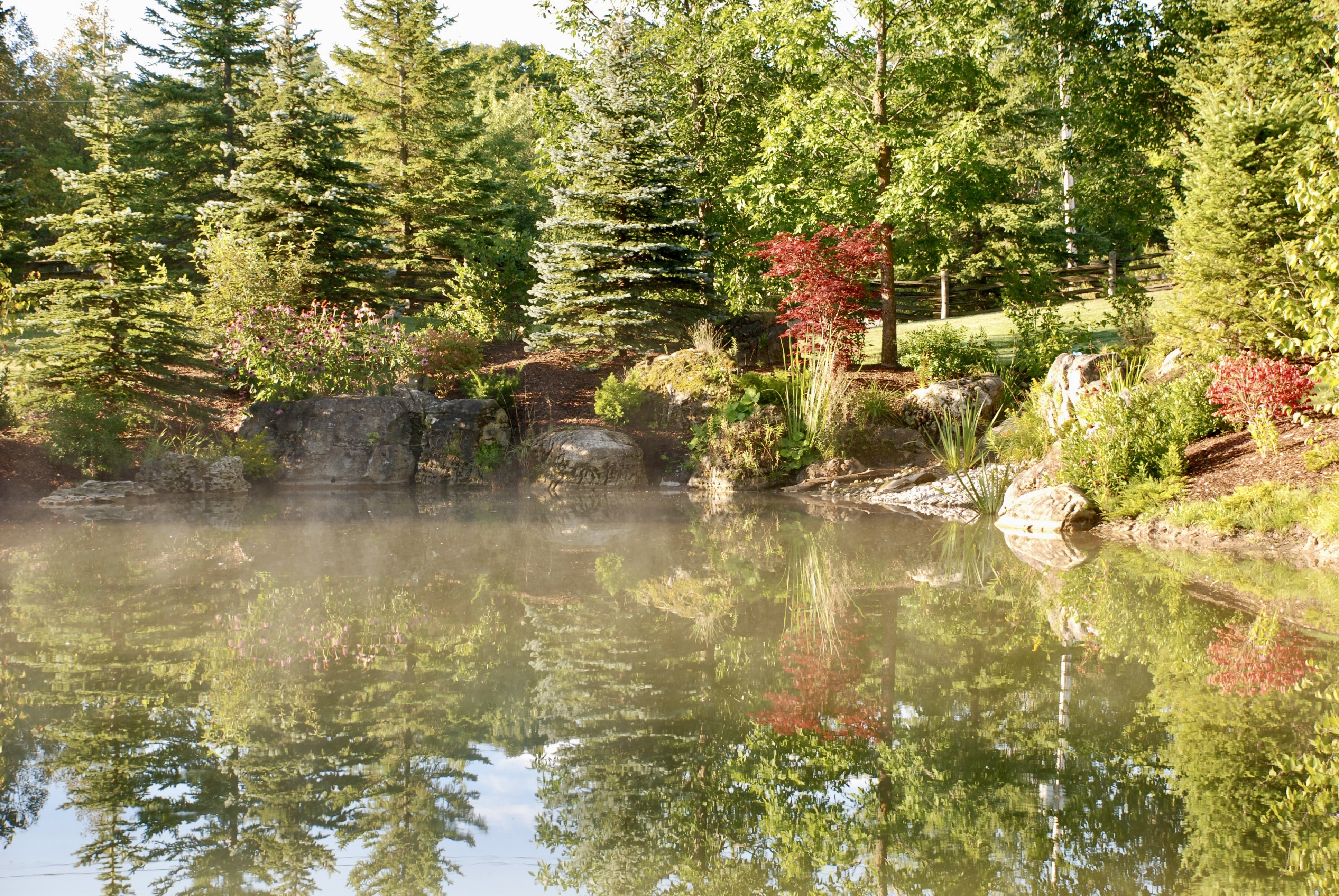 Nature's Reflections by Headwaters Landscape Design & Construction — completed landscape view 10